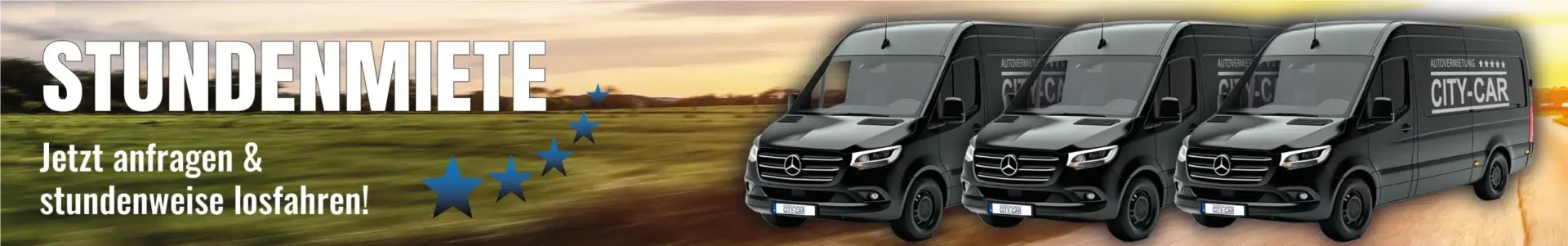 miiete dein Transporter nur so lange wie du ihn brauchst