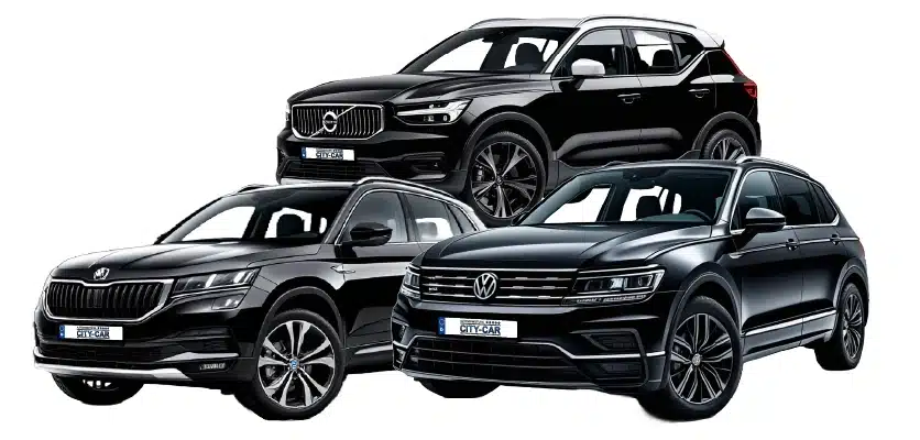 erobere das Terrain mit einem Mittelklasse-SUV im Auto-Abo von City-Car